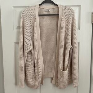 American Eagle Waffle Knit Cardigan
